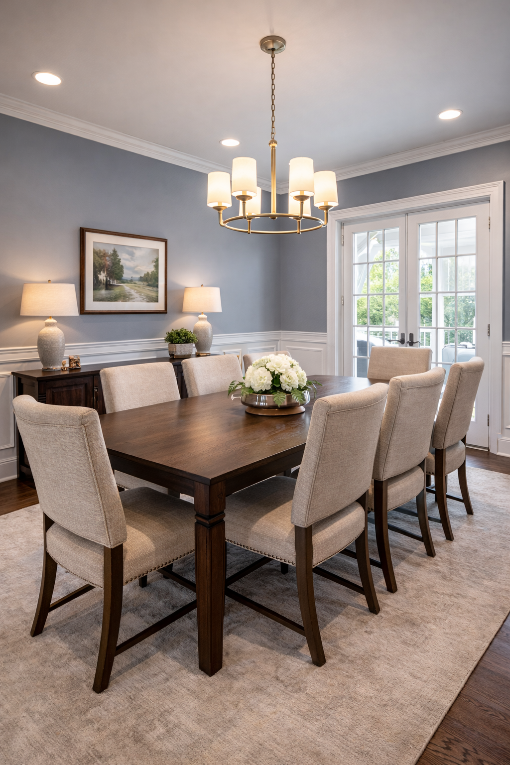 Stairway and entry repaint